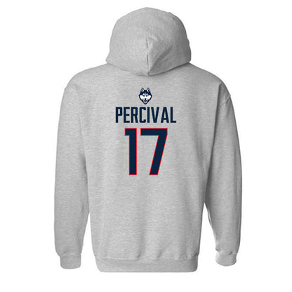 UConn - NCAA Men's Ice Hockey : Jake Percival - Classic Shersey Hooded Sweatshirt