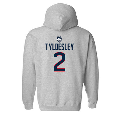 UConn - Womens Lacrosse Legends : Caity Tyldesley - Classic Shersey Hooded Sweatshirt-1
