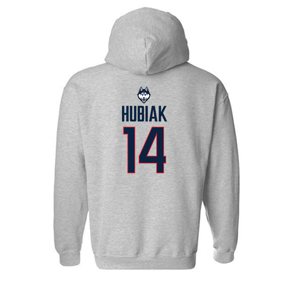 UConn - NCAA Women's Lacrosse : Caitlyn Hubiak - Classic Shersey Hooded Sweatshirt-1