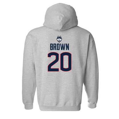 UConn - NCAA Women's Soccer : Brooke Brown - Classic Shersey Hooded Sweatshirt-1