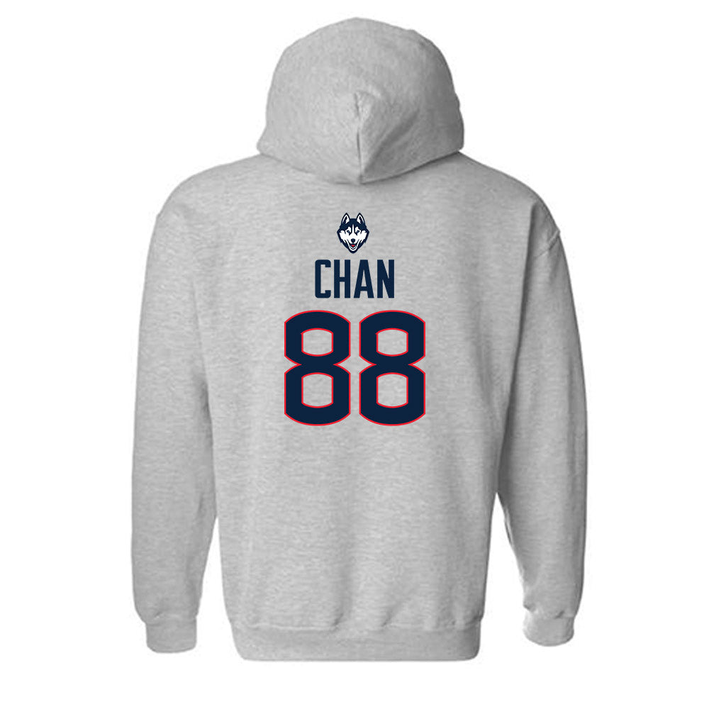 UConn - NCAA Women's Ice Hockey : Tia Chan - Classic Shersey Hooded Sweatshirt