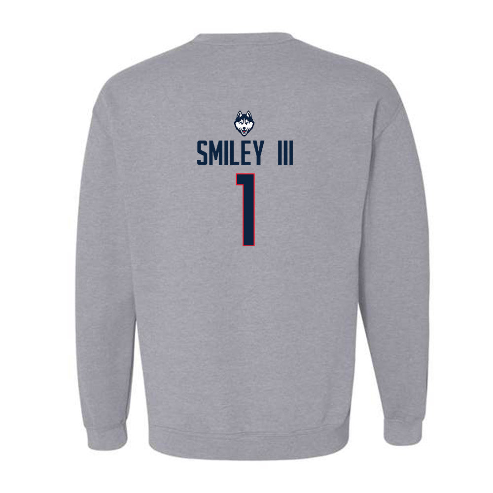 UConn - NCAA Football : Ben Smiley III - Classic Shersey Crewneck Sweatshirt-1