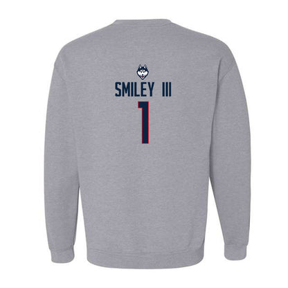 UConn - NCAA Football : Ben Smiley III - Classic Shersey Crewneck Sweatshirt-1