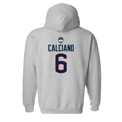UConn - NCAA Softball : Ava Calciano - Classic Shersey Hooded Sweatshirt-1