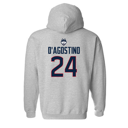 UConn - NCAA Men's Ice Hockey : Mark D'Agostino - Classic Shersey Hooded Sweatshirt