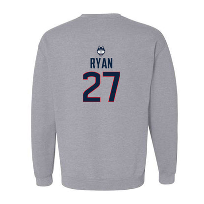 UConn - NCAA Men's Soccer : Jack Ryan - Classic Shersey Crewneck Sweatshirt-1