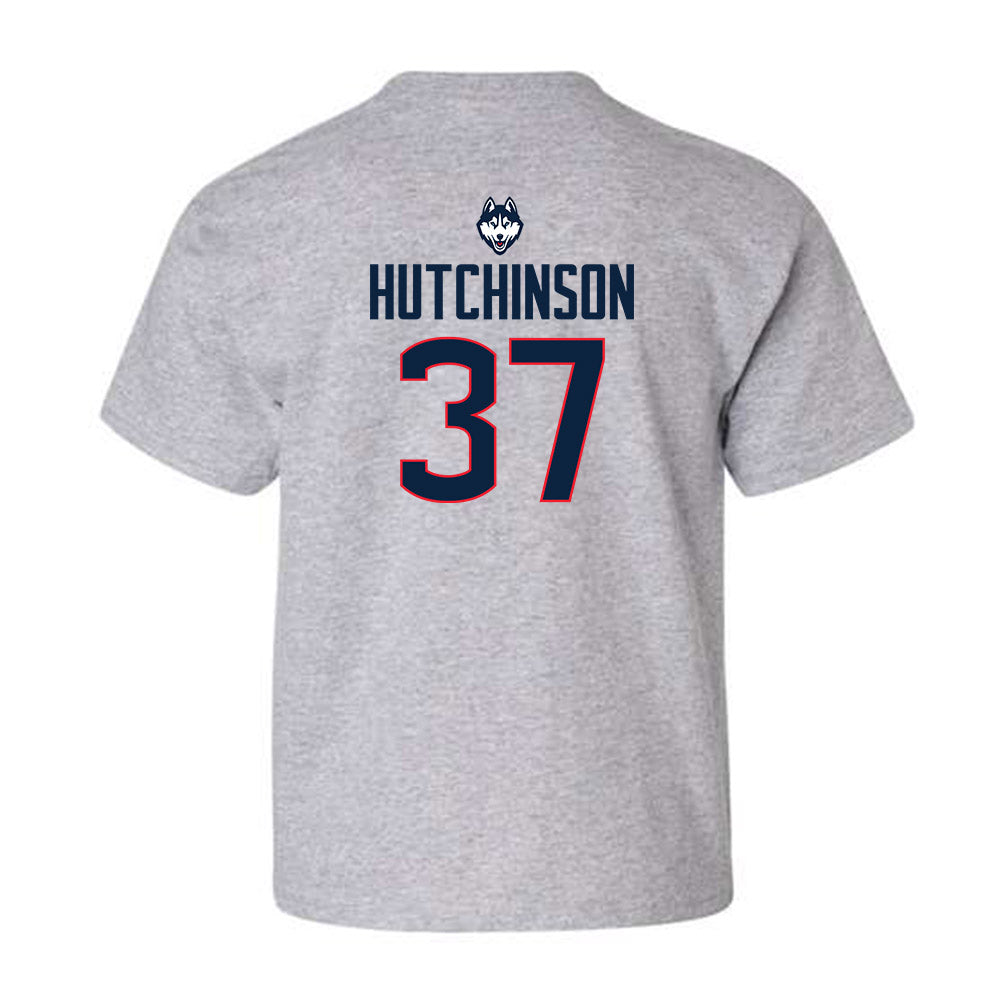 UConn - NCAA Baseball : Sam Hutchinson - Classic Shersey Youth T-Shirt