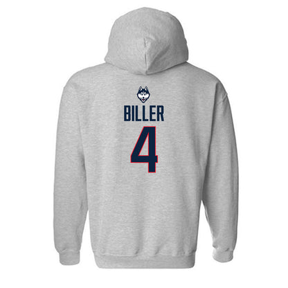 UConn - NCAA Baseball : Sam Biller - Classic Shersey Hooded Sweatshirt-1