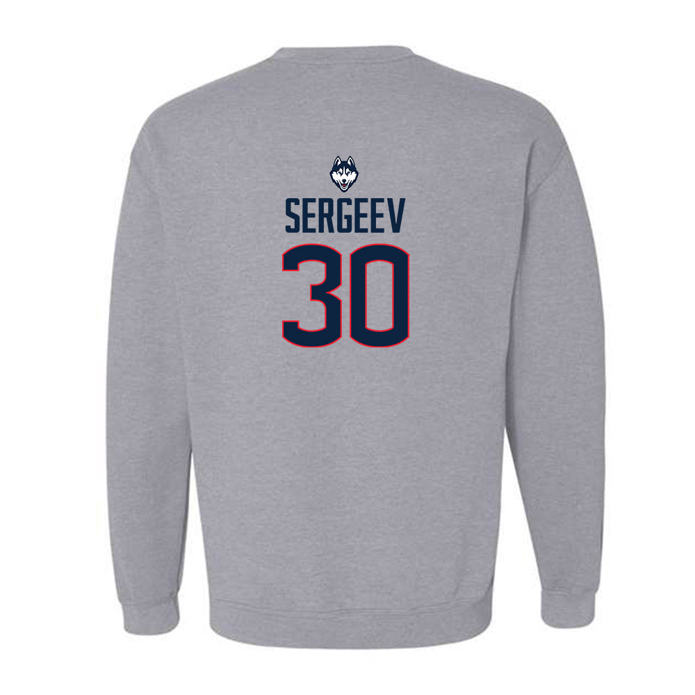 UConn - NCAA Men's Ice Hockey : Arsenii Sergeev - Classic Shersey Crewneck Sweatshirt