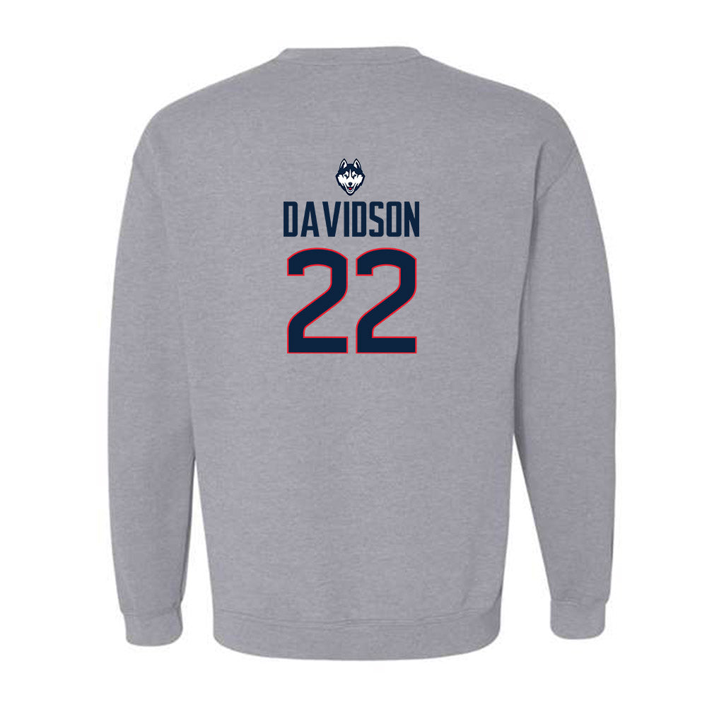 UConn - NCAA Women's Field Hockey : Abby Davidson - Classic Shersey Crewneck Sweatshirt-1