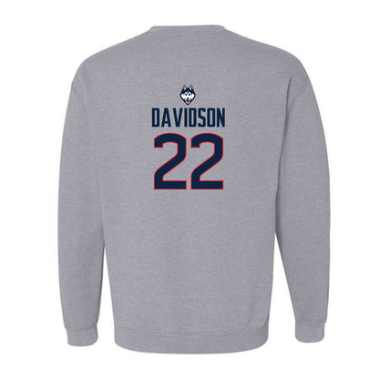 UConn - NCAA Women's Field Hockey : Abby Davidson - Classic Shersey Crewneck Sweatshirt-1