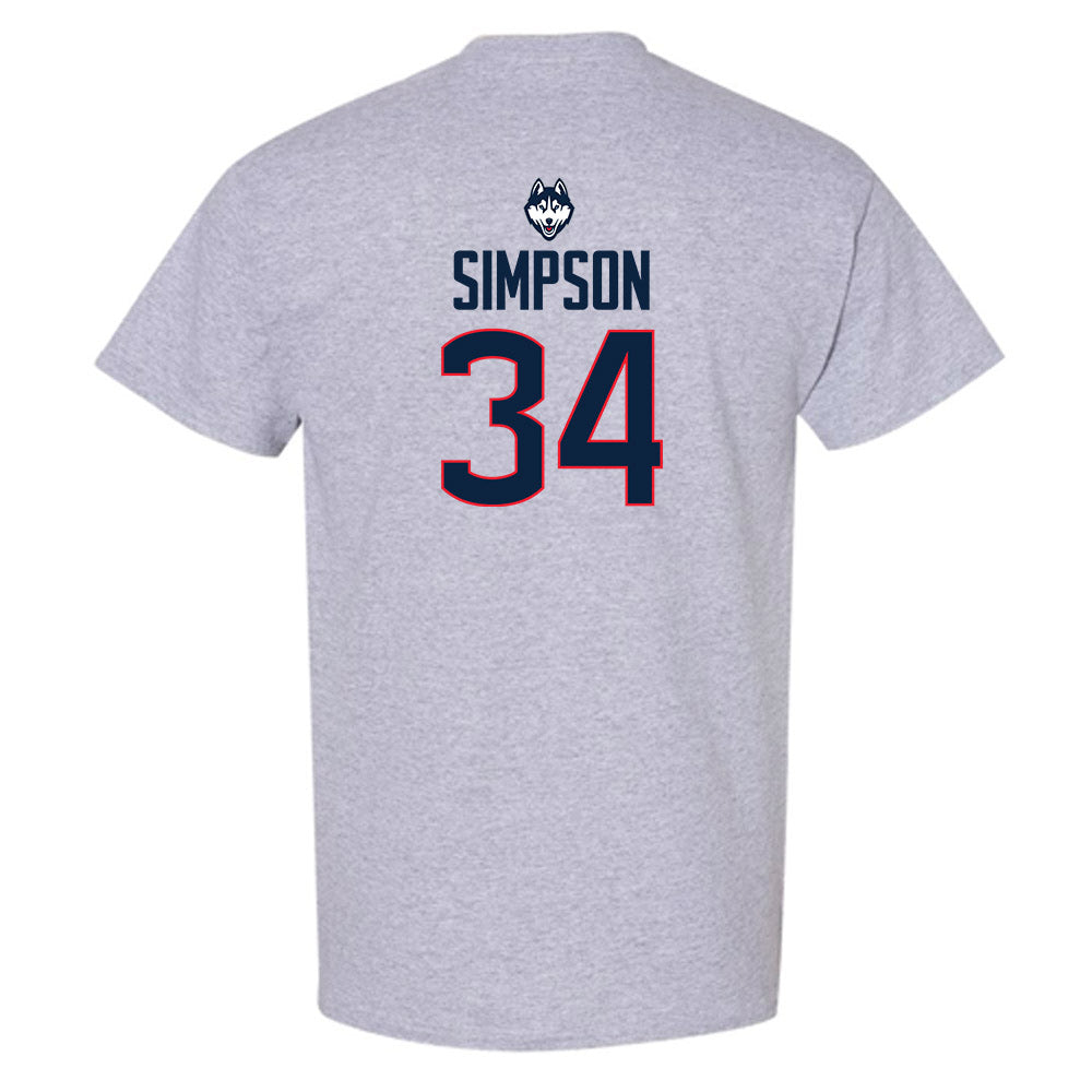 UConn - NCAA Men's Ice Hockey : Owen Simpson - Classic Shersey T-Shirt