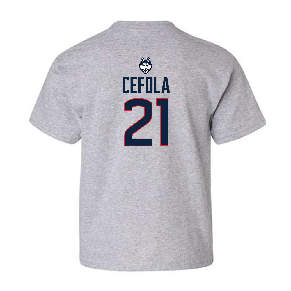 UConn - NCAA Softball : Bella Cefola - Classic Shersey Youth T-Shirt-1