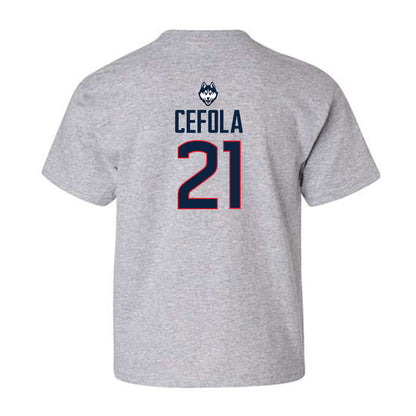 UConn - NCAA Softball : Bella Cefola - Classic Shersey Youth T-Shirt-1