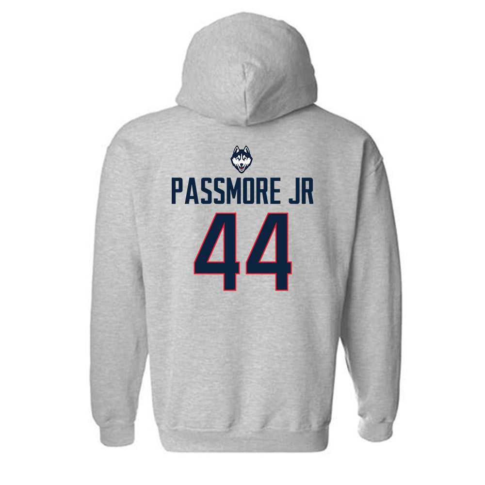 UConn - NCAA Football : Timothy Passmore Jr - Classic Shersey Hooded Sweatshirt