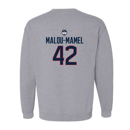 UConn - NCAA Women's Basketball : Gandy Malou-Mamel - Classic Shersey Crewneck Sweatshirt-1