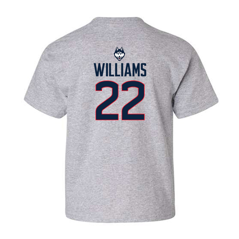 UConn - NCAA Women's Basketball : Serah Williams - Classic Shersey Youth T-Shirt-1