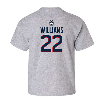 UConn - NCAA Women's Basketball : Serah Williams - Classic Shersey Youth T-Shirt-1
