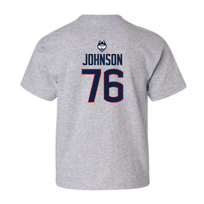 UConn - NCAA Football : Toriyan Johnson - Classic Shersey Youth T-Shirt