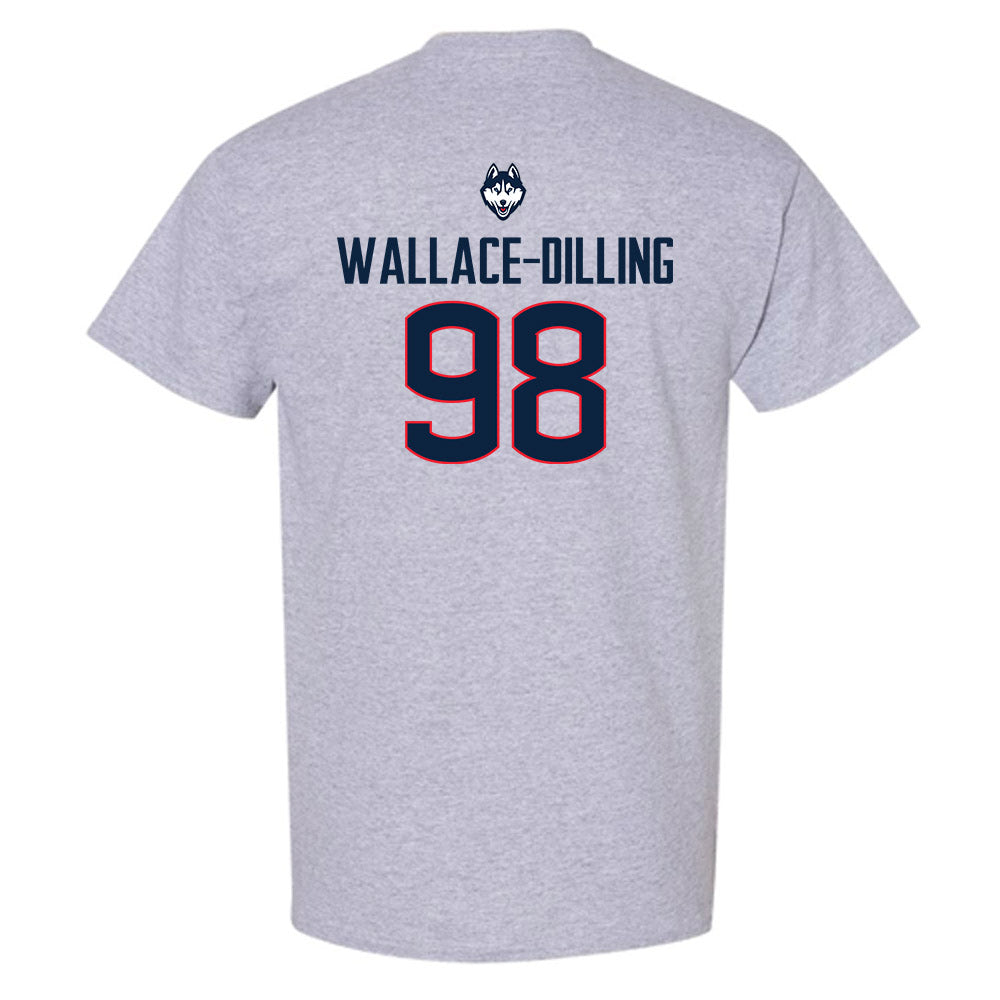 UConn - NCAA Football : Nathaniel Wallace-Dilling - Classic Shersey T-Shirt-1