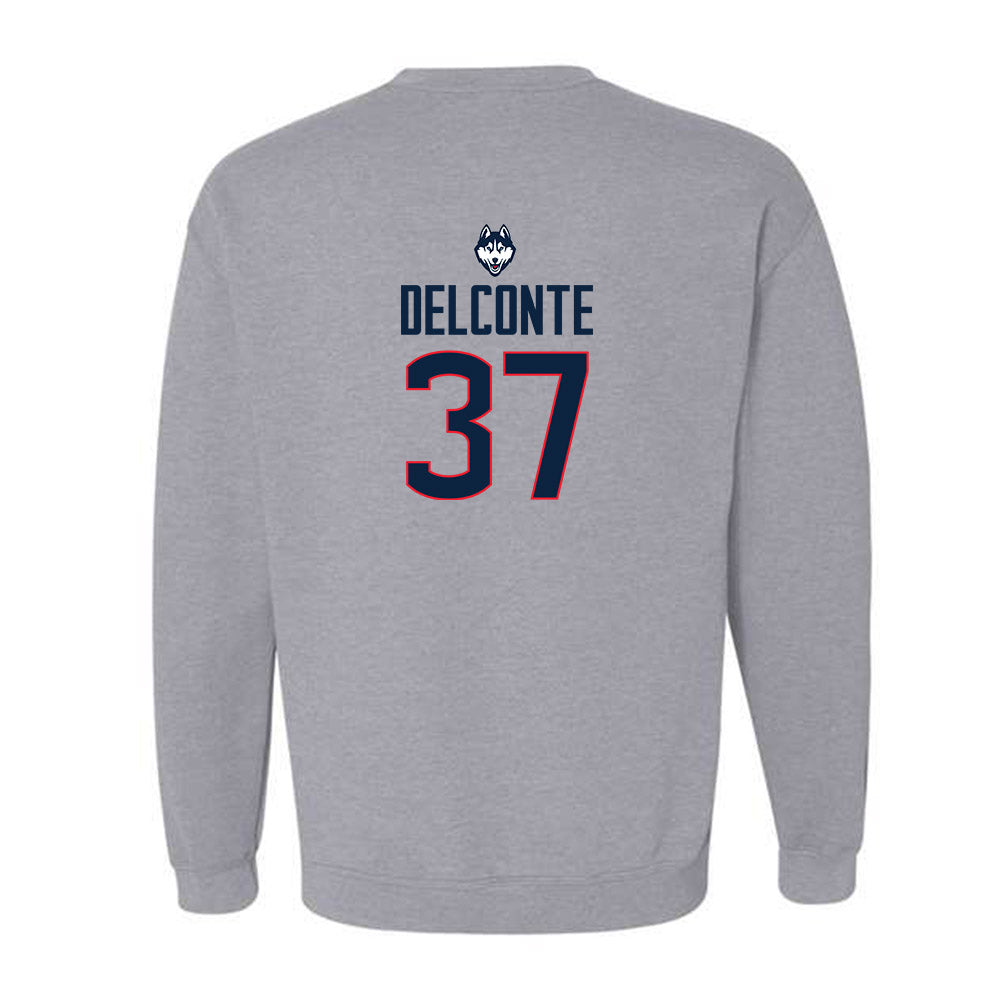 UConn - NCAA Women's Lacrosse : Jessica DelConte - Classic Shersey Crewneck Sweatshirt-1