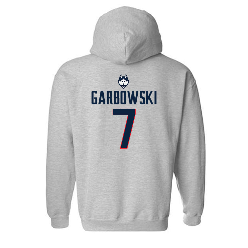 UConn - NCAA Women's Lacrosse : Kaitlyn Garbowski - Classic Shersey Hooded Sweatshirt-1