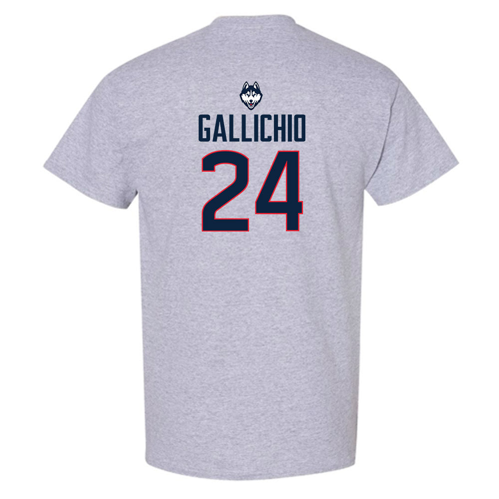 UConn - NCAA Men's Lacrosse : Eric Gallichio - Classic Shersey T-Shirt-1