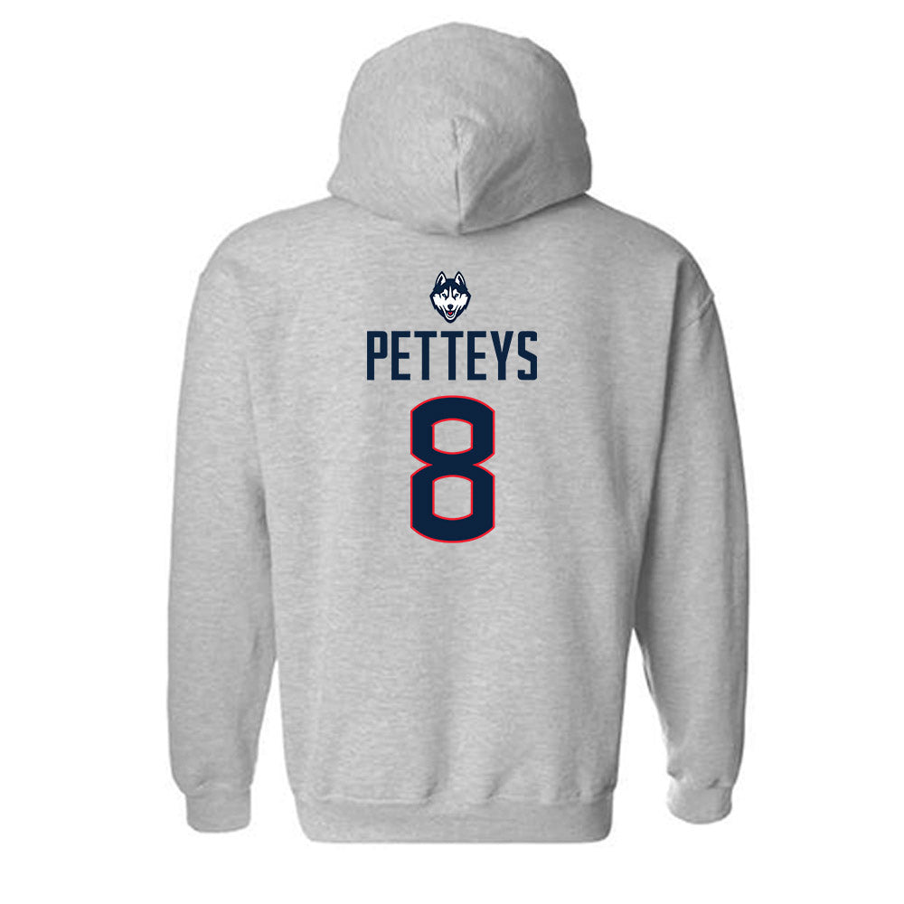 UConn - NCAA Softball : Cat Petteys - Classic Shersey Hooded Sweatshirt