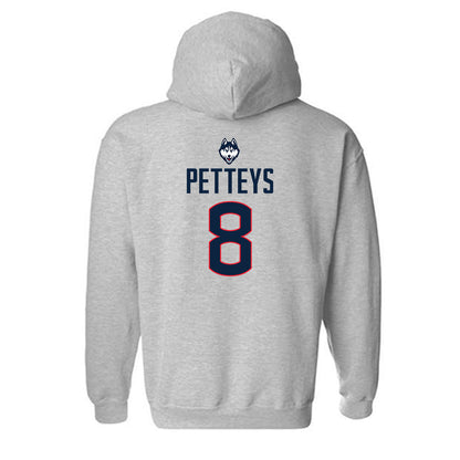 UConn - NCAA Softball : Cat Petteys - Classic Shersey Hooded Sweatshirt