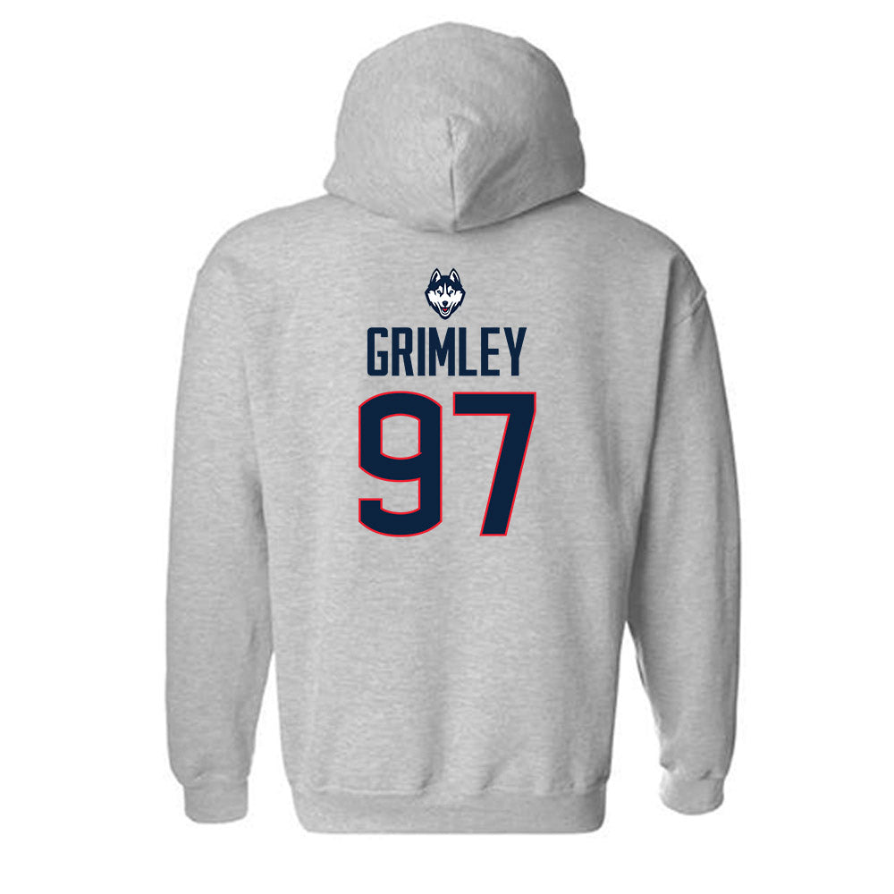 UConn - NCAA Women's Ice Hockey : Riley Grimley - Classic Shersey Hooded Sweatshirt