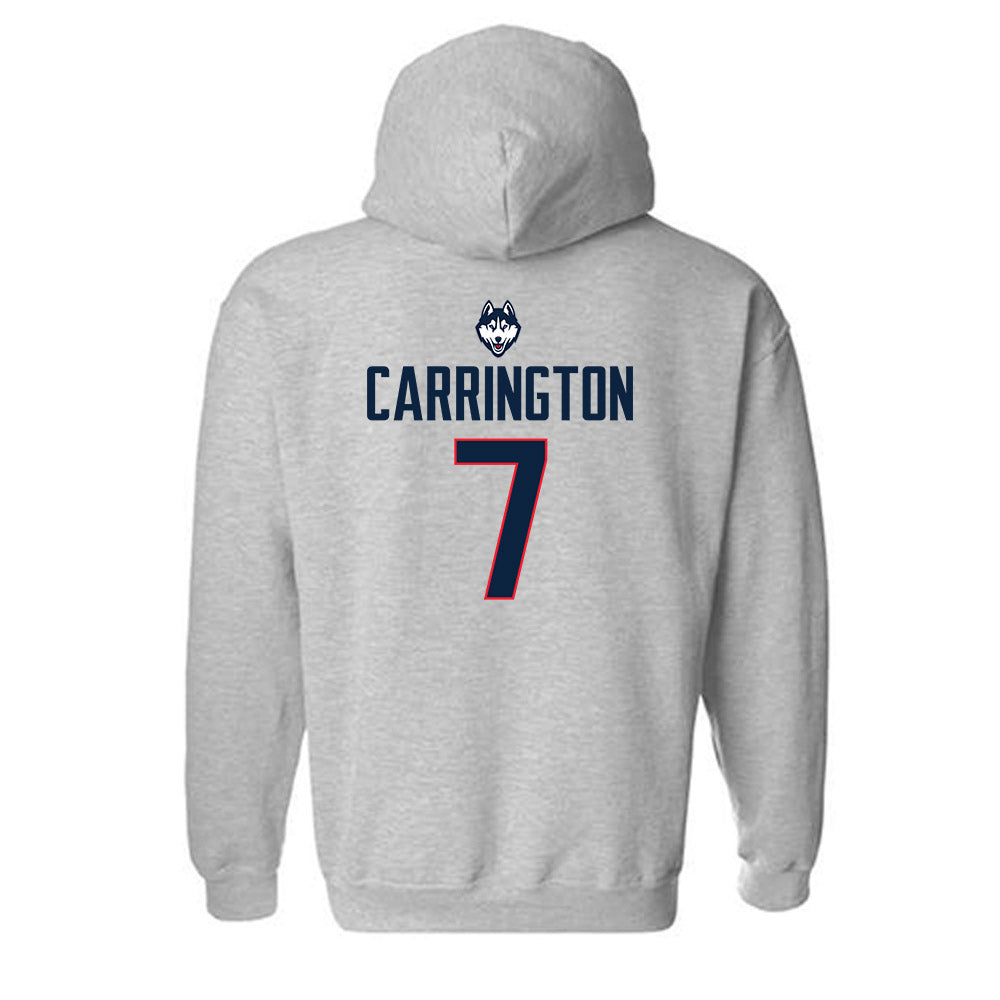 UConn - NCAA Softball : Grace Carrington - Classic Shersey Hooded Sweatshirt-1