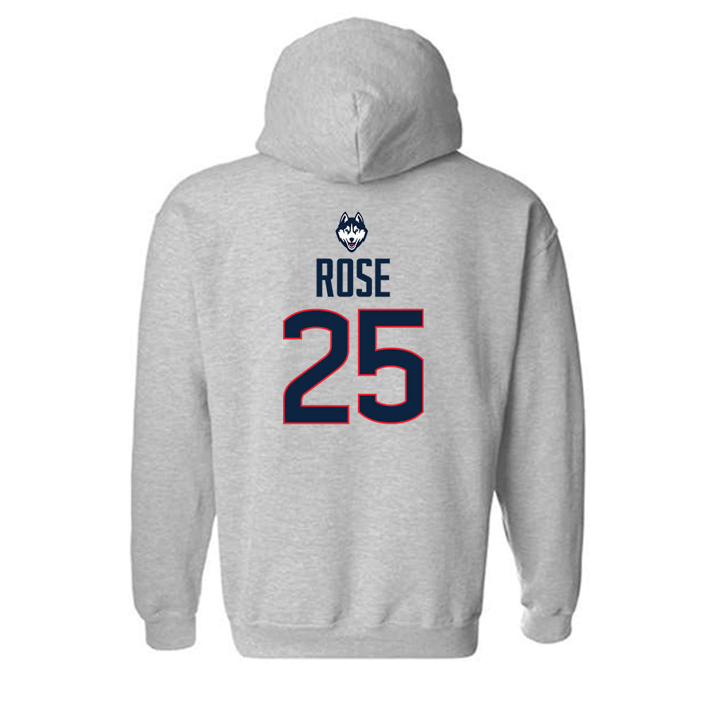 UConn - NCAA Football : Daniel Rose - Classic Shersey Hooded Sweatshirt-1