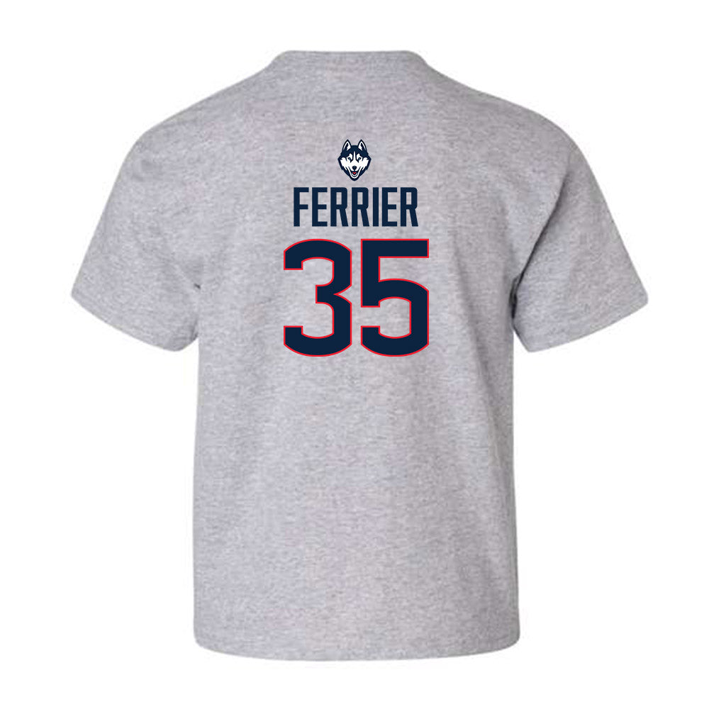 UConn - Women's Basketball Legends : Kathy Ferrier - Youth T-Shirt Classic Shersey