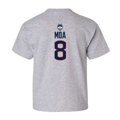 UConn - NCAA Football : Sione Moa - Classic Shersey Youth T-Shirt-1