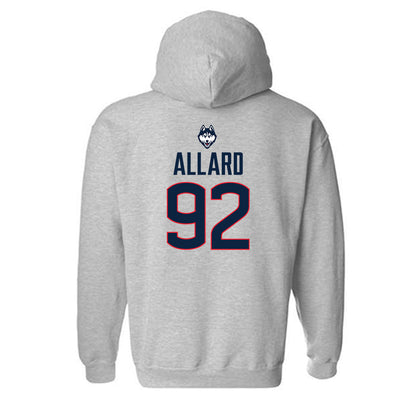 UConn - NCAA Women's Ice Hockey : Ashley Allard - Classic Shersey Hooded Sweatshirt