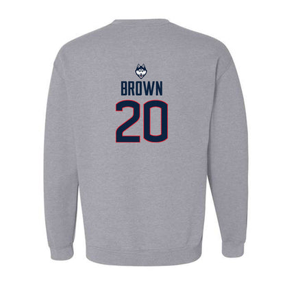 UConn - NCAA Women's Soccer : Brooke Brown - Classic Shersey Crewneck Sweatshirt-1