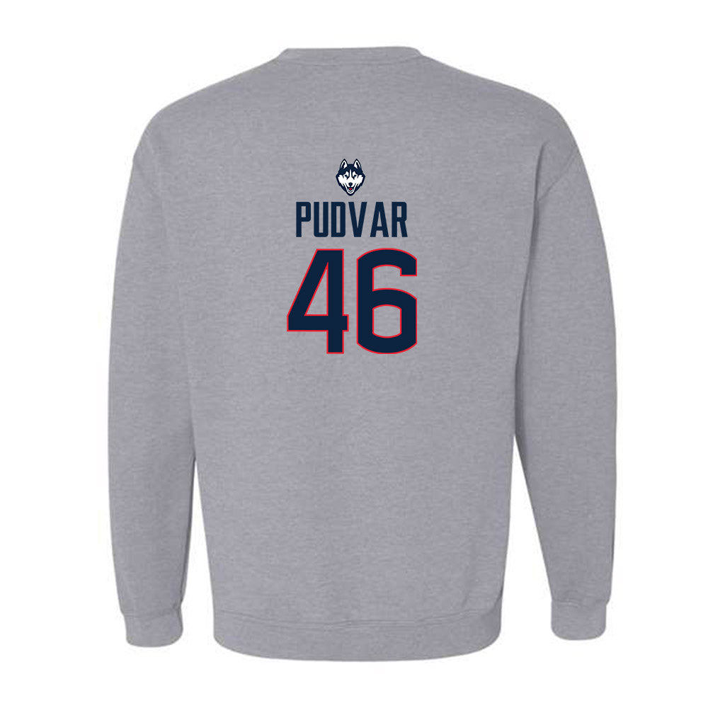 UConn - NCAA Baseball : Oliver Pudvar - Classic Shersey Crewneck Sweatshirt