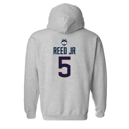 UConn - NCAA Men's Basketball : Tarris Reed Jr - Classic Shersey Hooded Sweatshirt-1