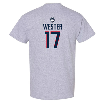 UConn - NCAA Men's Soccer : Edward Wester - Classic Shersey T-Shirt-1