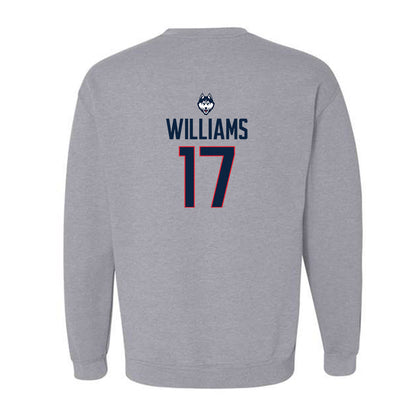 UConn - NCAA Football : Teddy Williams - Classic Shersey Crewneck Sweatshirt