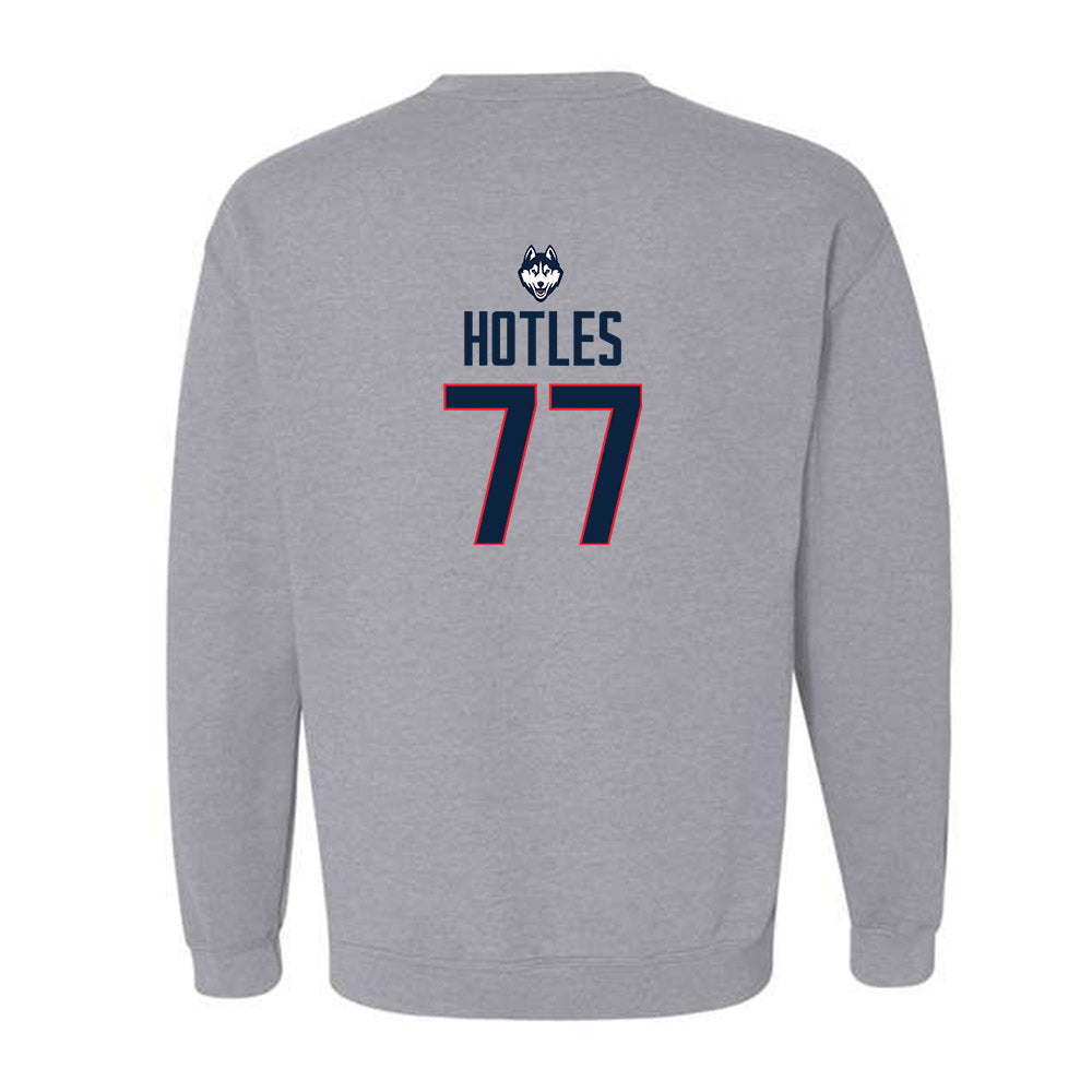 UConn - NCAA Women's Ice Hockey : Sadie Hotles - Classic Shersey Crewneck Sweatshirt-1