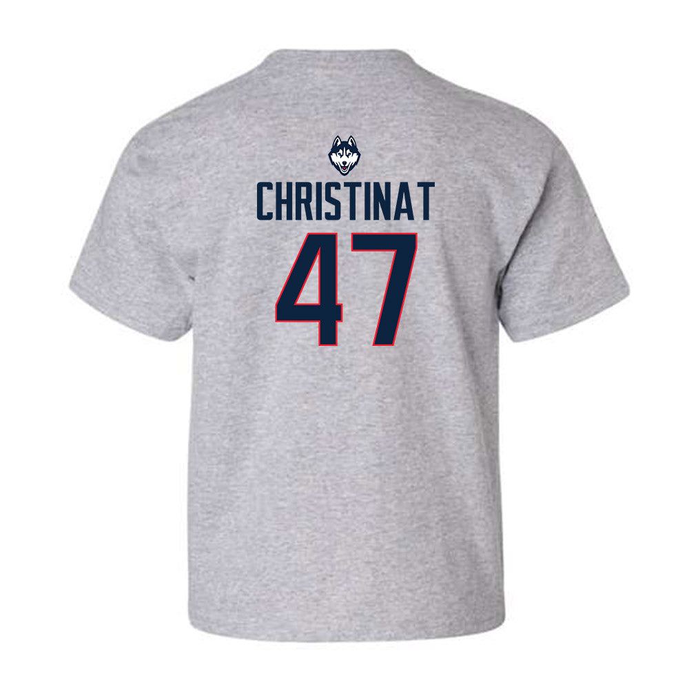 UConn - NCAA Football : Zachary Christinat - Classic Shersey Youth T-Shirt