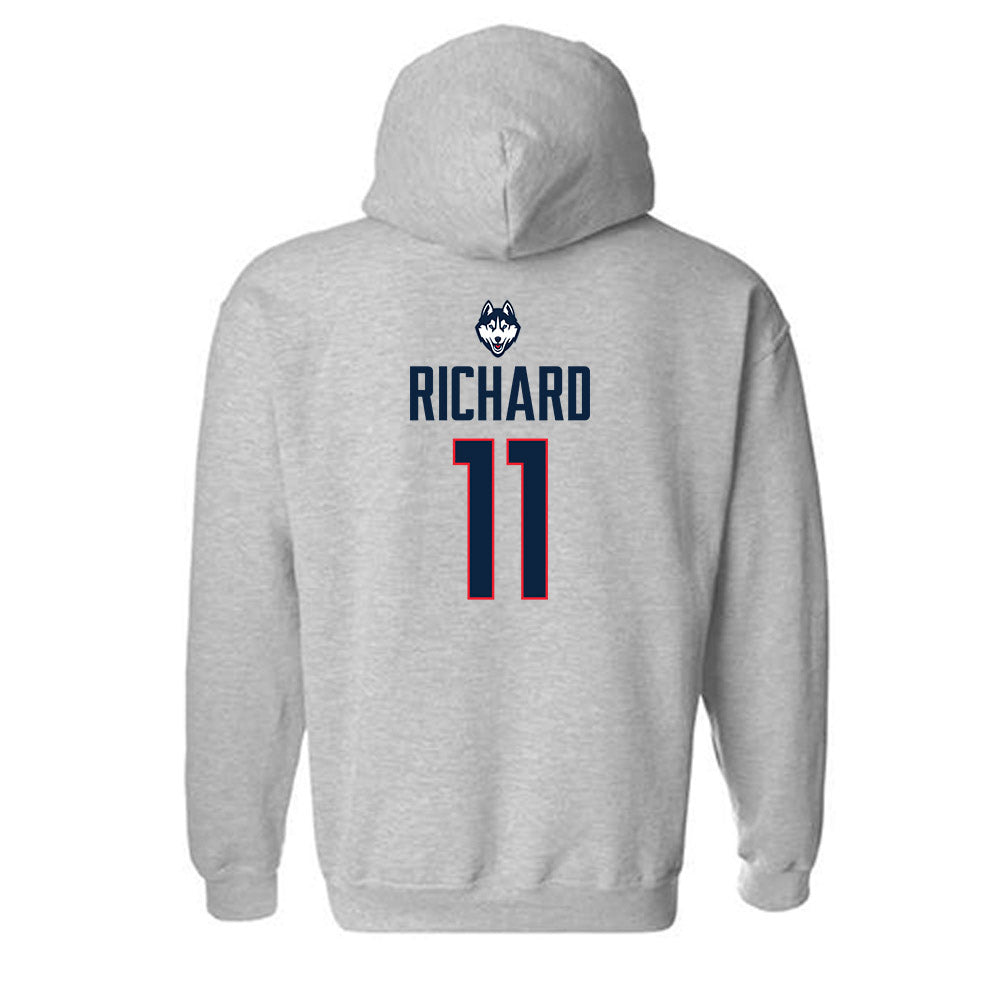 UConn - NCAA Men's Ice Hockey : Jake Richard - Classic Shersey Hooded Sweatshirt