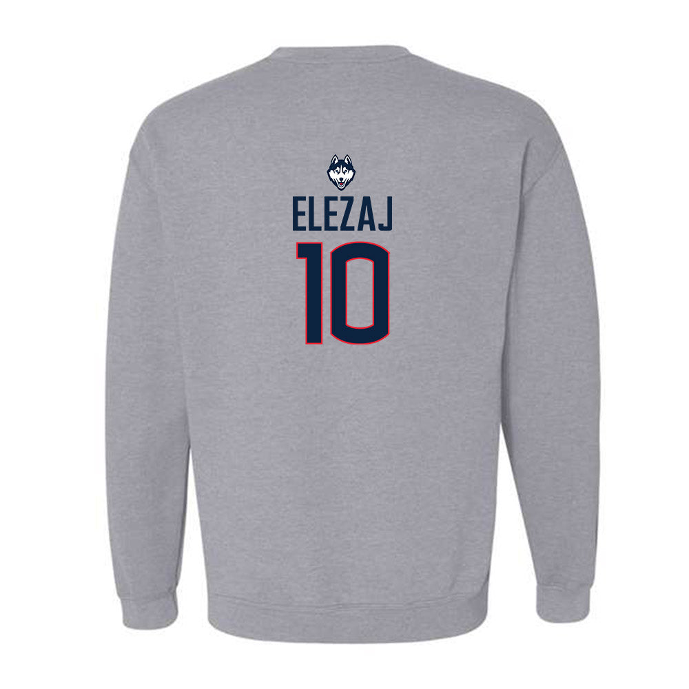 UConn - NCAA Men's Basketball : Rrezon Elezaj - Classic Shersey Crewneck Sweatshirt-1