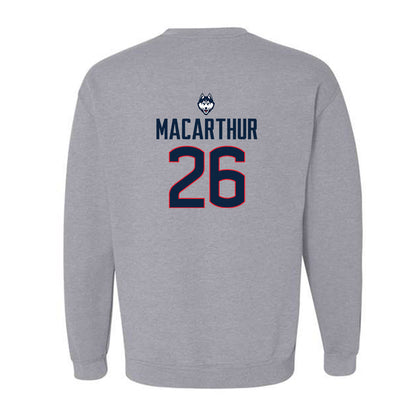 UConn - NCAA Baseball : Grant MacArthur - Classic Shersey Crewneck Sweatshirt