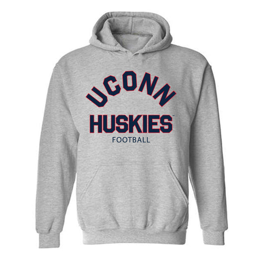UConn - NCAA Football : Jediyah Willoughby - Classic Shersey Hooded Sweatshirt-0