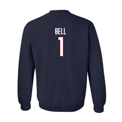 UConn - NCAA Football : Skyler Bell - Classic Shersey Crewneck Sweatshirt-1