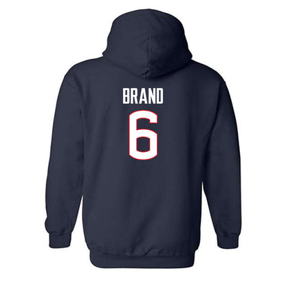 UConn - NCAA Women's Volleyball : Mckenna Brand - Classic Shersey Hooded Sweatshirt