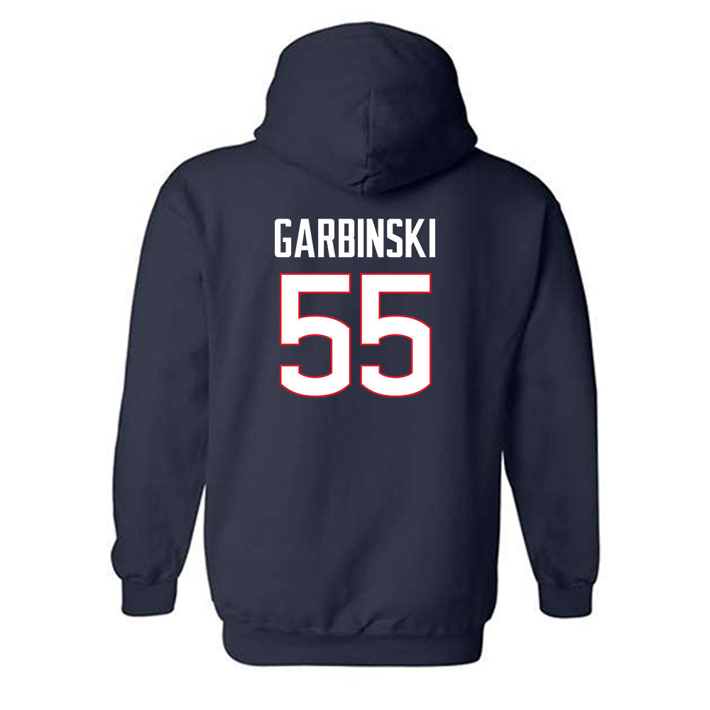 UConn - NCAA Baseball : Garret Garbinski - Classic Shersey Hooded Sweatshirt