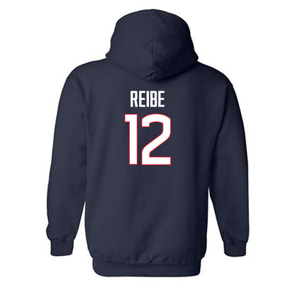 UConn - NCAA Men's Basketball : Eric Reibe - Classic Shersey Hooded Sweatshirt-1